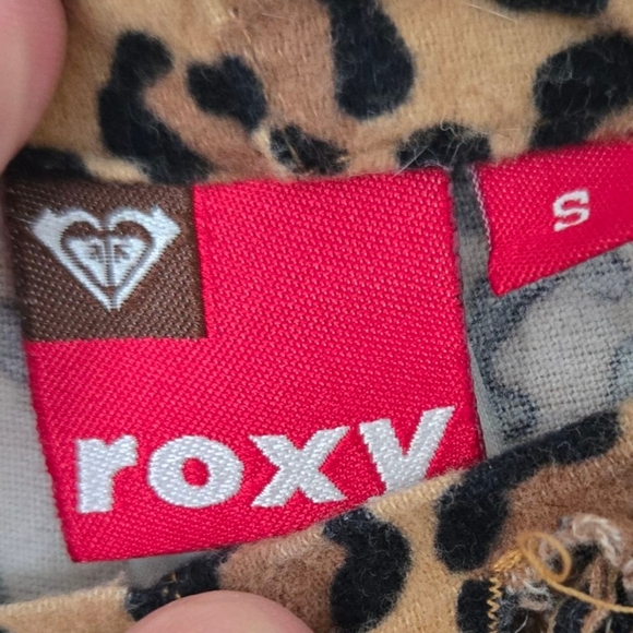 Roxy Leopard Print PJ Pants Size Small - Picture 5 of 5